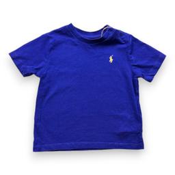 RALPH LAUREN, T-shirt à manches courtes bleu, 12 mois