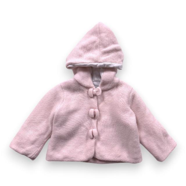 JACADI, Veste rose en laine, 6 mois