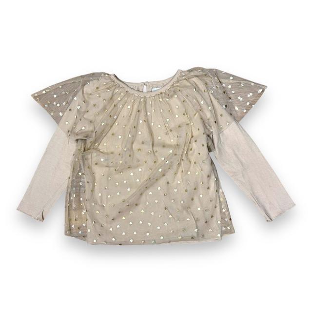 STELLA MCCARTNEY, BLOUSE BEIGE, OR, 6 ANS