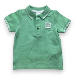 HUGO BOSS, Polo vert à manches courtes neuf, 9 mois