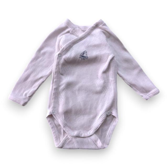 PETIT BATEAU, BODY, BLANC, 3 MOIS