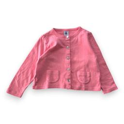 PETIT BATEAU, CARDIGAN, ROSE, 3 ANS