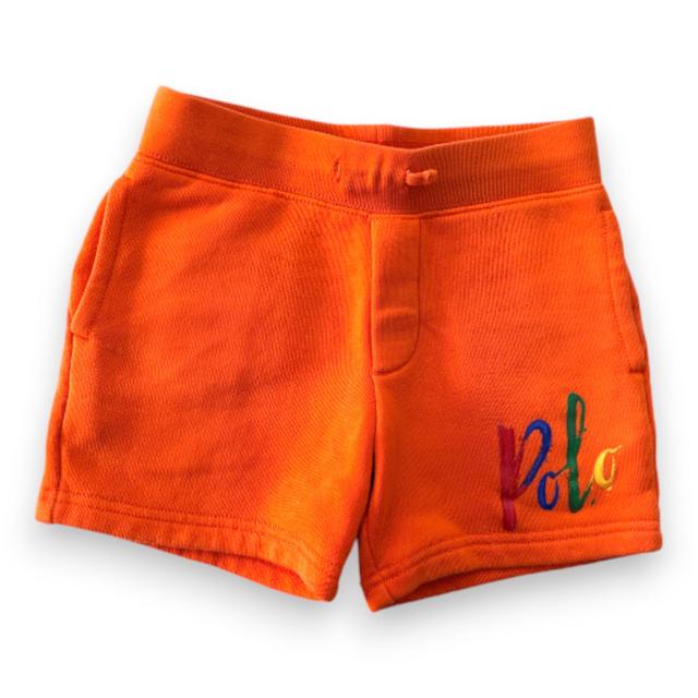 RALPH LAUREN, SHORT, ORANGE, 3 ANS