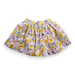 PETIT BATEAU, JUPE, JAUNE, VIOLET, 6 ANS