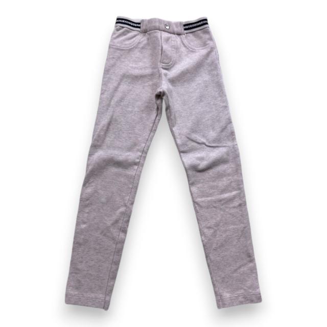 PETIT BATEAU, PANTALON, GRIS, 6 ANS