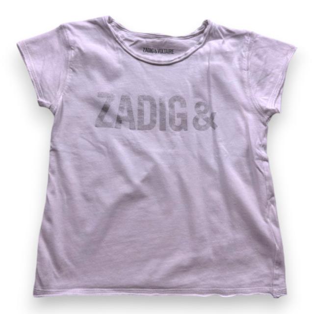 ZADIG & VOLTAIRE, T-SHIRT, BLANC, 8 ANS