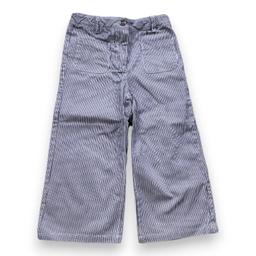 JACADI, PANTALON, BLEU, BLANC, 5 ANS