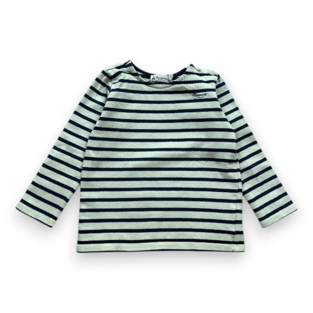 BONPOINT, PULL, BLANC, BLEU, 3 ANS