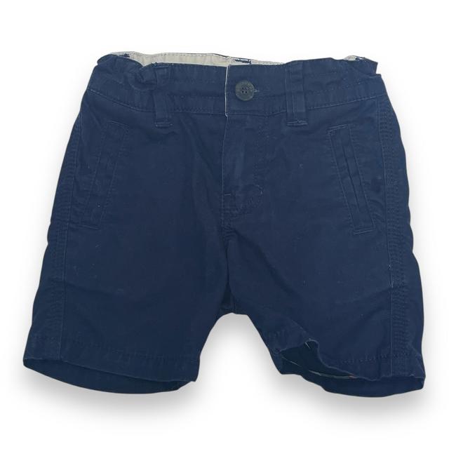 BURBERRY, SHORT, BLEU, 9 MOIS