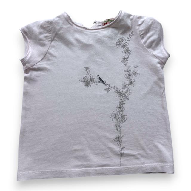 BONPOINT, T-SHIRT, ROSE, 6 MOIS