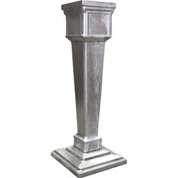 Colonne pour boîte aux lettres en aluminium grand modèle 1950