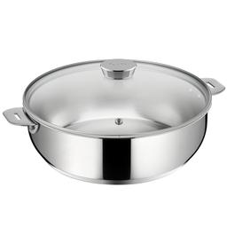 Sauteuse Salvaspazio+ avec son couvercle 24 cm en inox