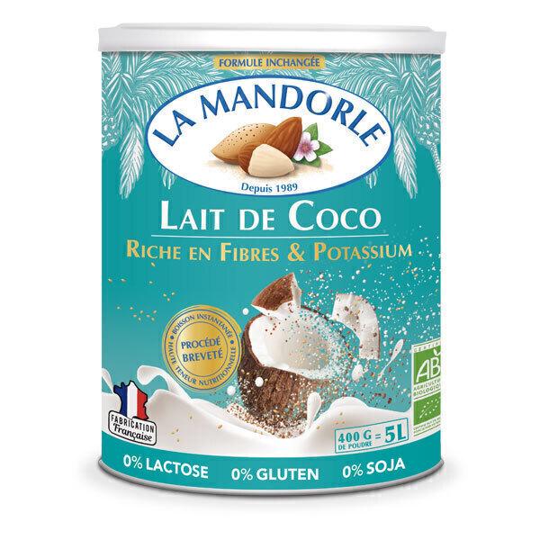 Lait de coco Fibres et potassium 400g