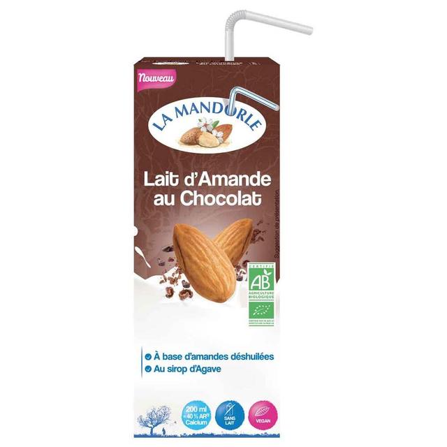 Lait d'amande au chocolat 20cl