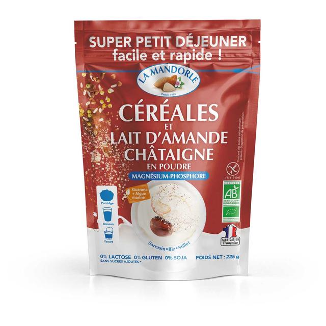 Céréales et Lait d'Amande Châtaigne - 225gr