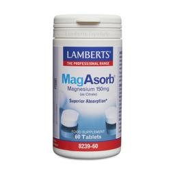 MagAsorb 60 tablettes de 150mg