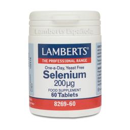 Sélénium 60 tablettes de 200μg