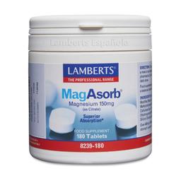 MagAsorb 180 tablettes de 150mg