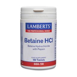 Bétaïne HCL avec pepsine 180 tablettes