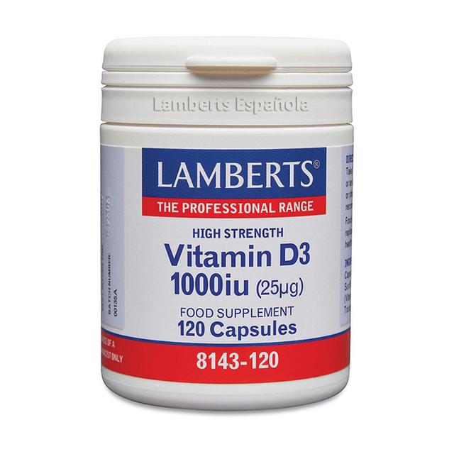 Vitamine D3 1000 UI 120 capsules