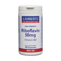 Riboflavine 100 capsules de 50mg