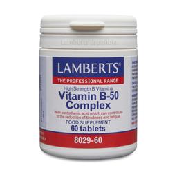 Complexe de vitamine B-50 60 tablettes