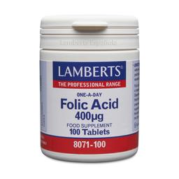 Acide folique 100 tablettes de 400μg