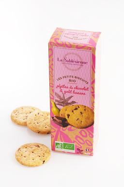 ETUI SABLÉS AUX PÉPITES DE CHOCOLAT 110g BIO & VEGAN