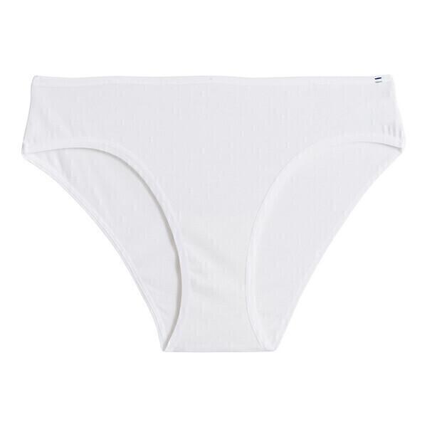 Culotte taille basse coton Bio - Blanc