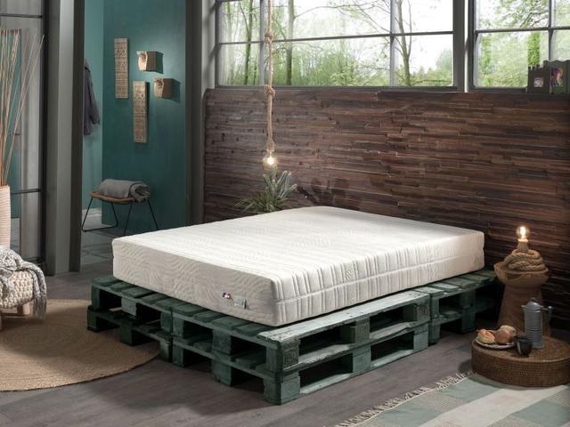 Matelas 100% latex naturel double confort 80x200 reconditionné