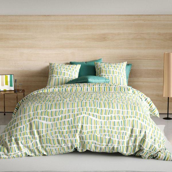 Housse de couette 220x240 cm Coton Flava Green