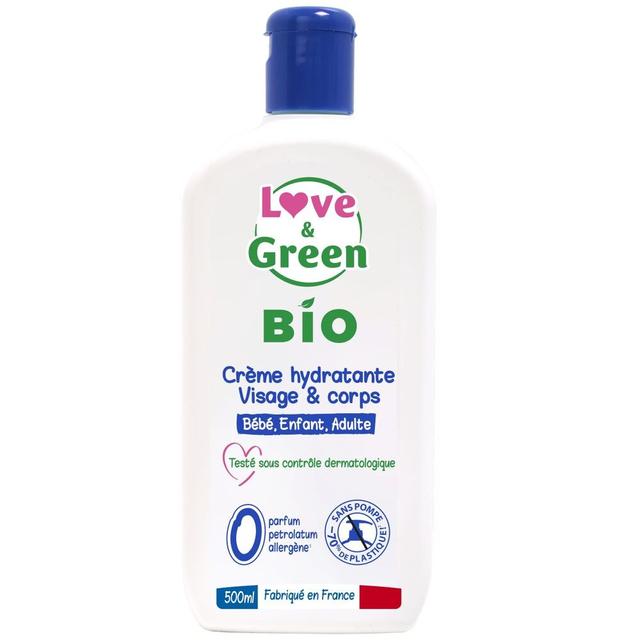 Crème hydratante visage et corps hypoallergénique 0% - 500 ml