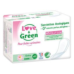 10 Serviettes incontinence Extra