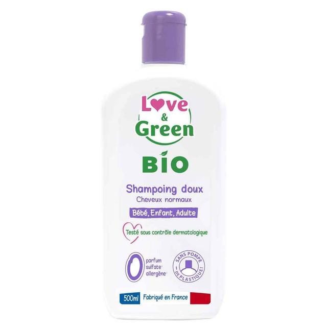 Shampoing doux bébé enfant adulte 500ml