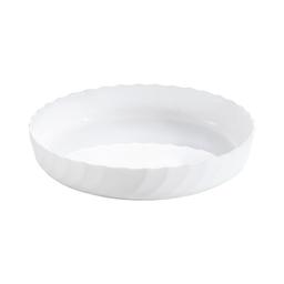 Plat à tarte blanc 26cm Smart Cuisine Trianon 250°C - Luminarc