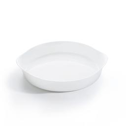 Plat à tarte blanc 28cm Smart Cuisine Carine 250°C - Luminarc