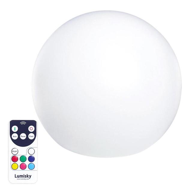 Boule lumineuse sans fil flottante LED D50CM