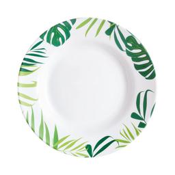 Assiette creuse blanche 22cm Jungle Fever - Luminarc