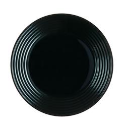 Assiette plate noire 27cm Harena - Luminarc