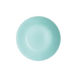 Assiette creuse turquoise 20 cm