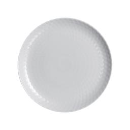 Assiette plate grise 25 cm