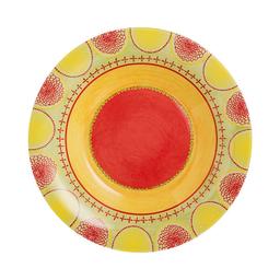 Assiette creuse orange 22cm Propriano - Luminarc