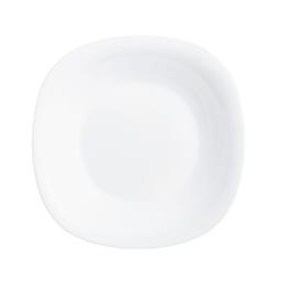 Assiette creuse blanche 22,8 x 21,2 cm