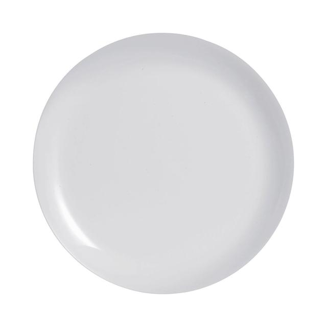 Assiette plate grise 25cm Diwali - Luminarc