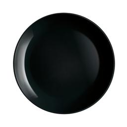 Assiette noire 25 cm