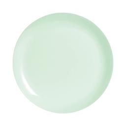 Assiette plate vert pastel 25 cm