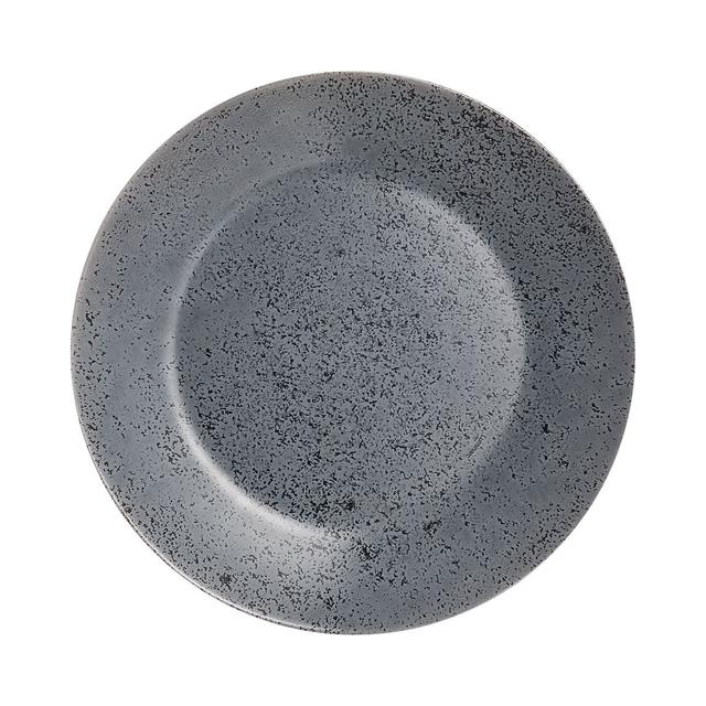 Assiette plate noire 25 cm