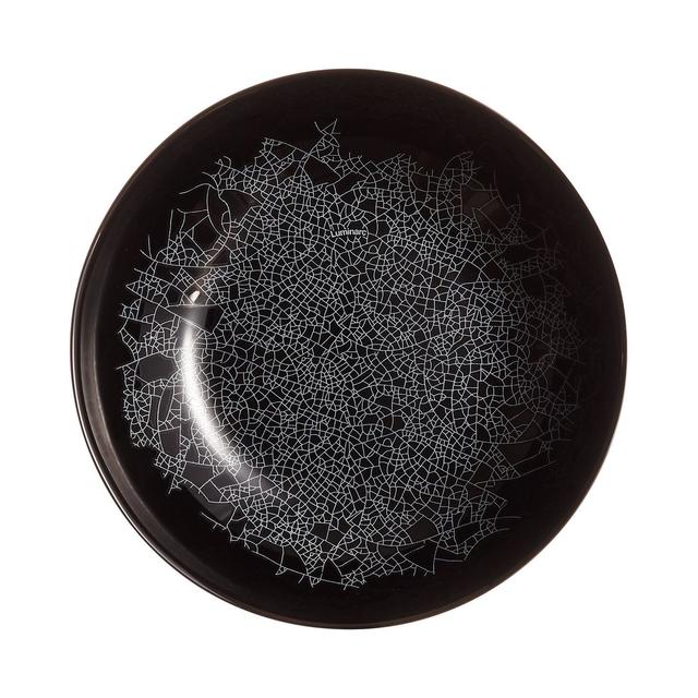 Assiette creuse noire 20 cm