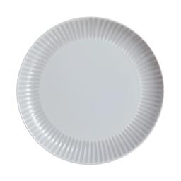 Assiette plate grise 25 cm