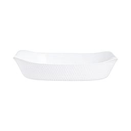 Plat de cuisson blanc 34 x 25 cm